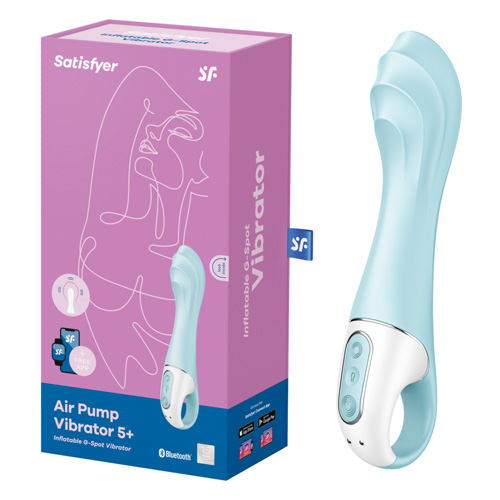 Satisfyer Air Pump Vibrator 5＋ アプリ対応バイブレーター