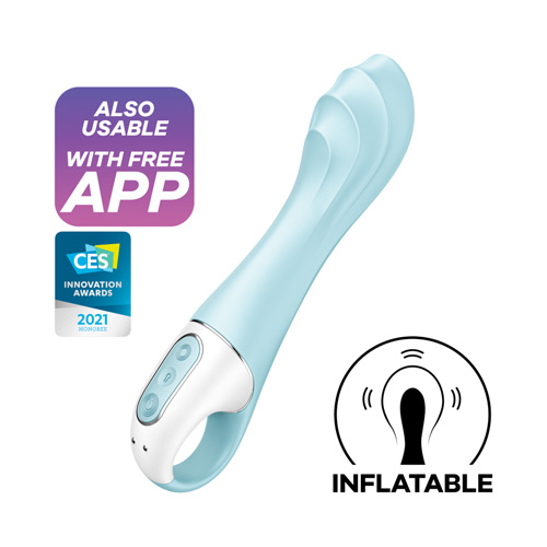 Satisfyer Air Pump Vibrator 5＋ アプリ対応バイブレーター画像2