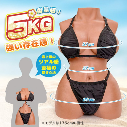 豊乳肥臀 ラブドール リアル感 5kg腰振り 金属パーツ入り 褐色肌 大型オナホ画像6