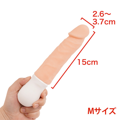 最高の柔らかリアルずっぽりバイブ画像3