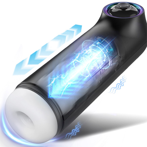 7種超絶ピストン＋42度加熱 爆発モード ダイヤル式操作キー 電動オナホール