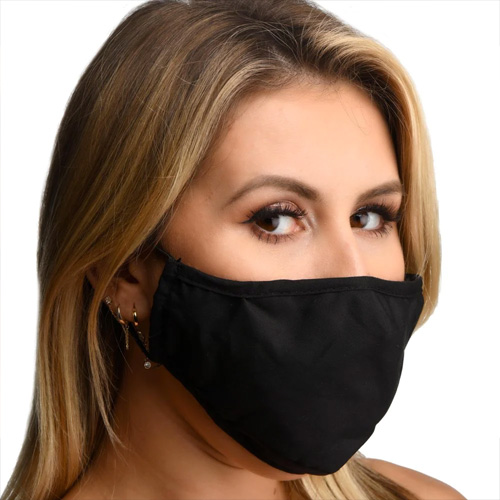 Under Cover Ball Gag Face Mask画像3