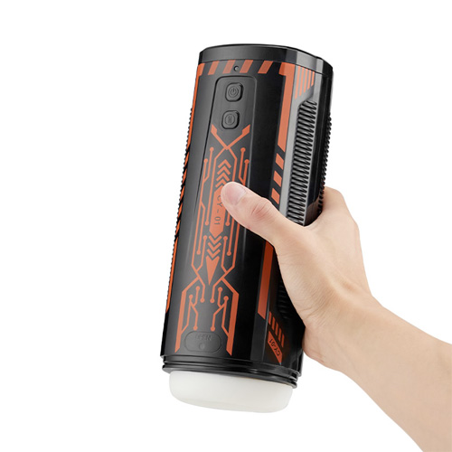 5種ピストン×10種振動 肉厚ホール 刺激イボMAX 滑り止めデザイン 強制搾取 電動オナホール画像2