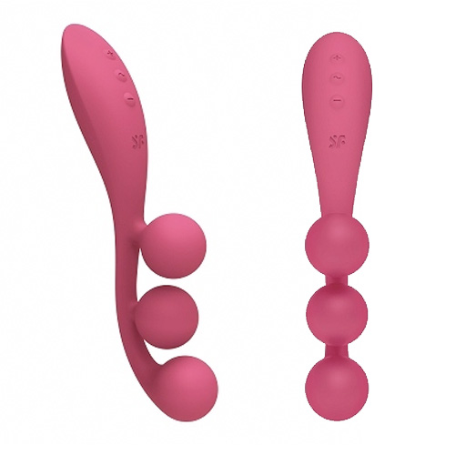 Satisfyer Tri ball 1 サティスファイヤー トライボール 1 レッド画像4