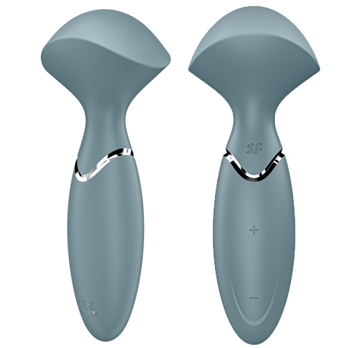 Satisfyer Mini Wand-er サティスファイヤー ミニワンダー グレー画像3