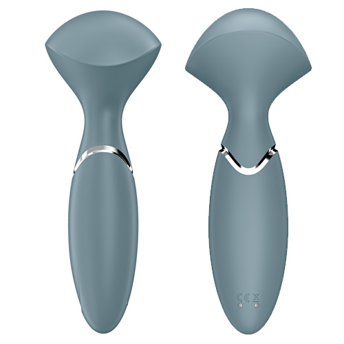 Satisfyer Mini Wand-er サティスファイヤー ミニワンダー グレー画像2