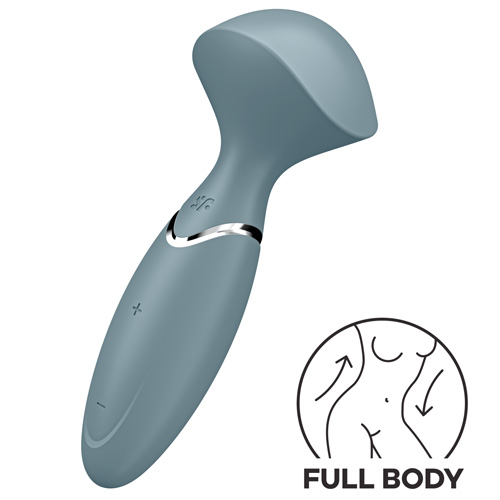 Satisfyer Mini Wand-er サティスファイヤー ミニワンダー グレー画像4