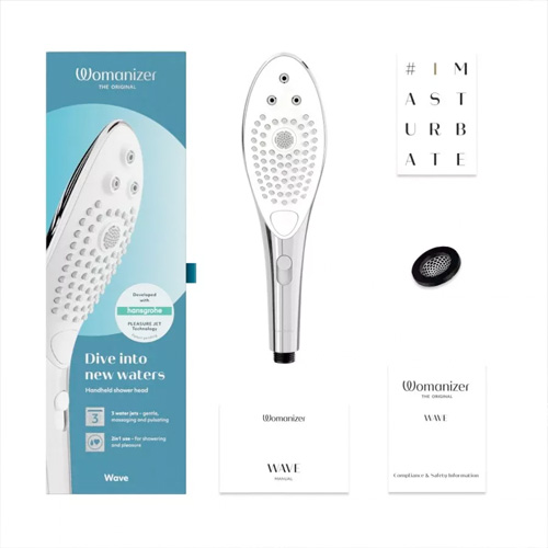シャワオナヘッド Womanizer WAVE ウーマナイザー ウェーブ画像5