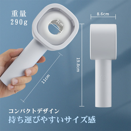 8種ピストン ドライヤー型 コンパクトサイズ 電動オナホール画像5