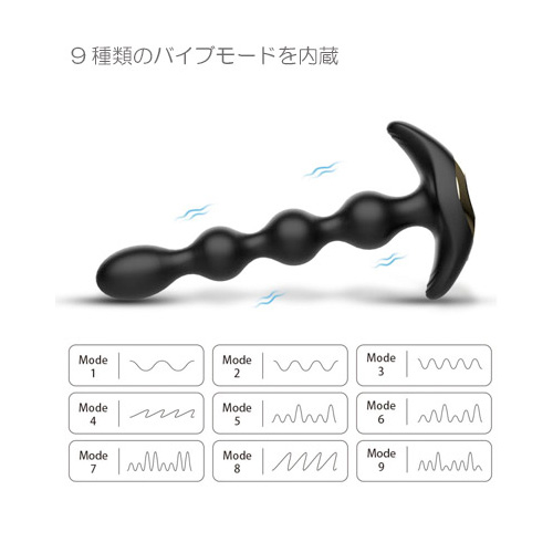 オースチン アナルビーズバイブ RC画像4