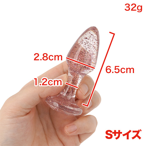 ラメ入りアナルプラグ画像3