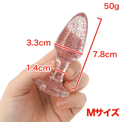 ラメ入りアナルプラグ画像4