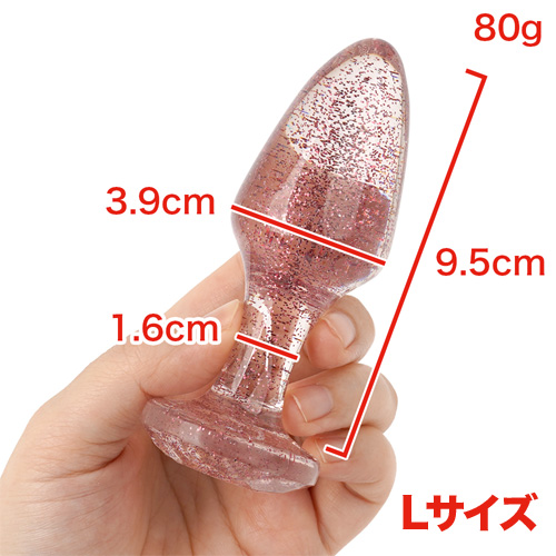 ラメ入りアナルプラグ画像5