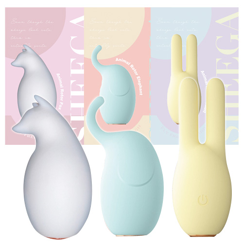 SHEEGA Animal Rotor FOX ELEPHANT RABBIT