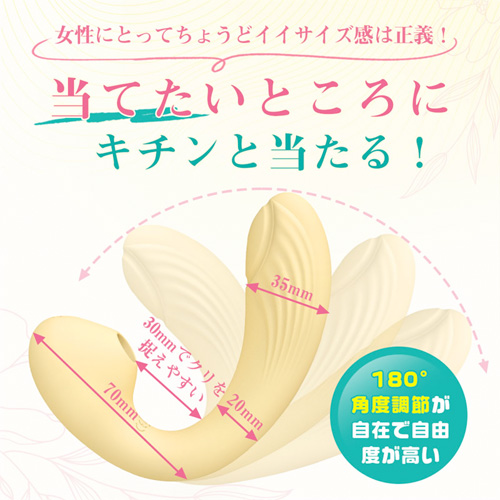 膨張型叩く＋クリ吸引 中イキ 潮吹き 開発 2点責めバイブ画像5