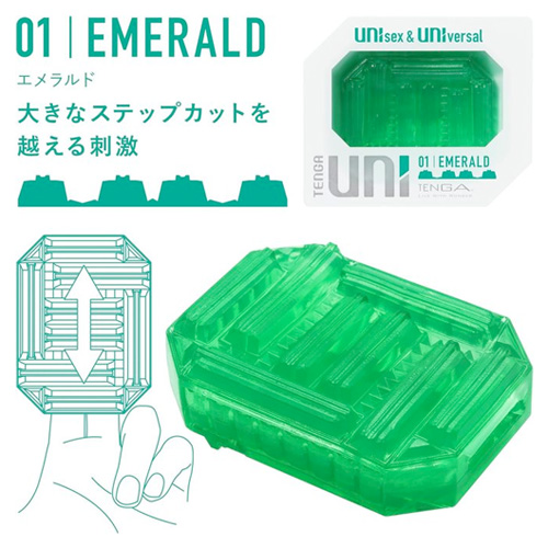 TENGA UNI EMERALD テンガ ユニ エメラルド画像3