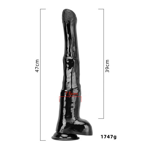 全長47cm太さ7.5cm トロージャン ホースディルド画像7