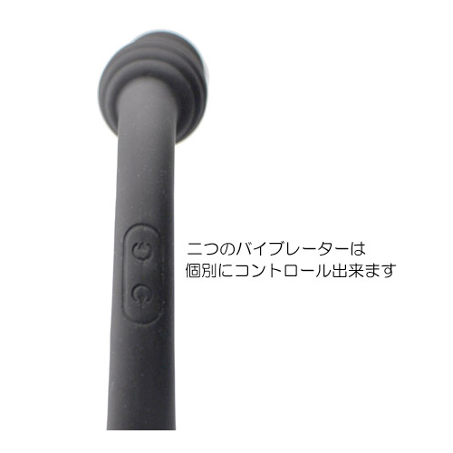 ダブルヘッド アナルバイブレーター画像3