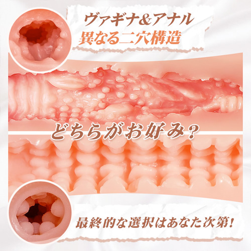 豊満爆乳 リアル乳首 3 IN 1 パイズリ×膣×アナル 非貫通 二層素材 TPE 3500g 大型オナホール画像7