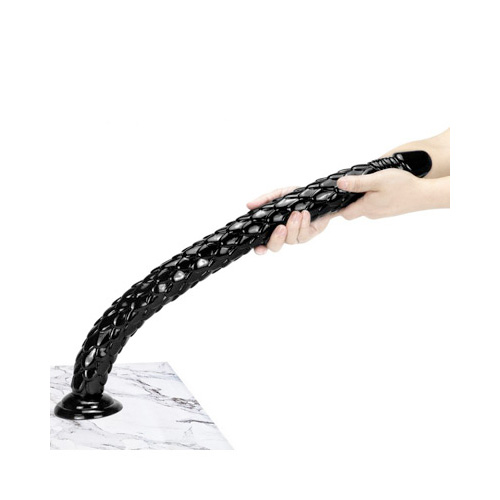 全長62cm太さ5cm スケイルパターン ロングディルドXL画像4