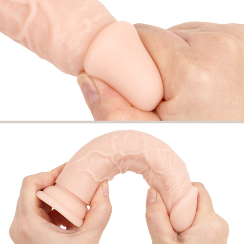 純国産 人工皮膚 ぷにっとりあるディルド ストレート画像5