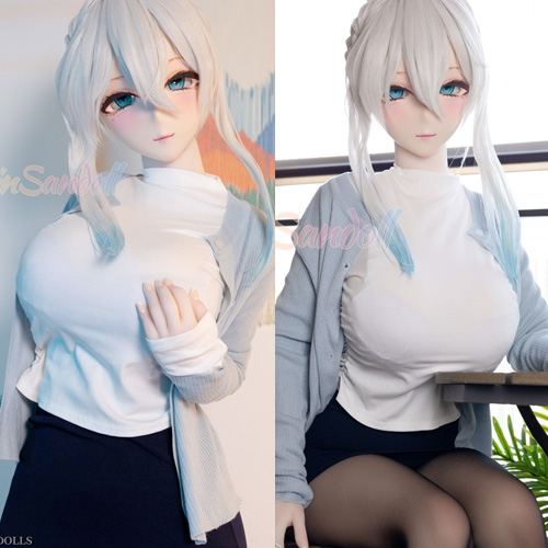 WM Doll ラブドール 160cm Iカップ ソフビ製ヘッド TPE製ボディ アニメドール画像4