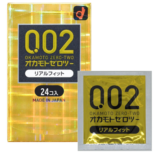 オカモト ゼロツー リアルフィット 24個入り