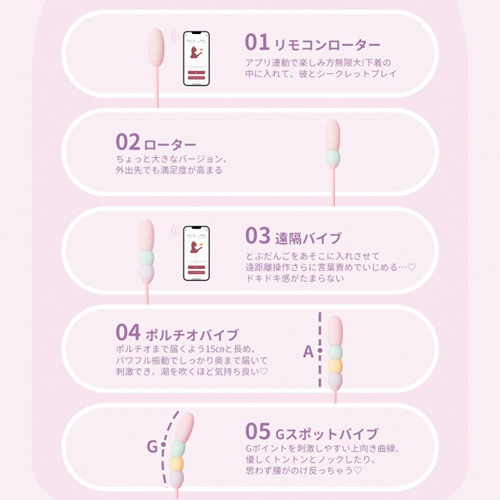 とぶだんご バイブローター画像5