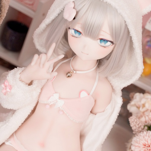 MOZU Doll アニメドール 85cm Aカップ Suzumeちゃん 6kg ソフトビニール製頭部 TPE製ボディ 肌色＆眼球色＆メイク＆ウィッグ＆衣装は宣材写真と同じ画像3