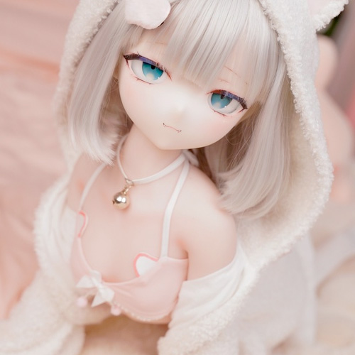 MOZU Doll アニメドール 85cm Aカップ Suzumeちゃん 6kg ソフトビニール製頭部 TPE製ボディ 肌色＆眼球色＆メイク＆ウィッグ＆衣装は宣材写真と同じ画像2