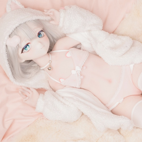 MOZU Doll アニメドール 85cm Aカップ Suzumeちゃん 6kg ソフトビニール製頭部 TPE製ボディ 肌色＆眼球色＆メイク＆ウィッグ＆衣装は宣材写真と同じ画像7