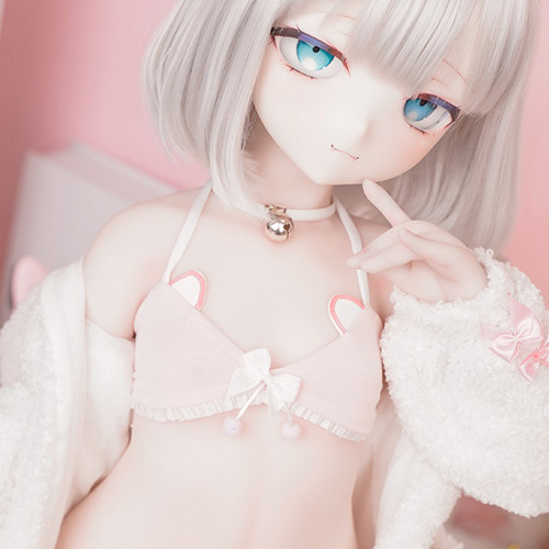 MOZU Doll アニメドール 85cm Aカップ Suzumeちゃん 6kg ソフトビニール製頭部 TPE製ボディ 肌色＆眼球色＆メイク＆ウィッグ＆衣装は宣材写真と同じ画像4