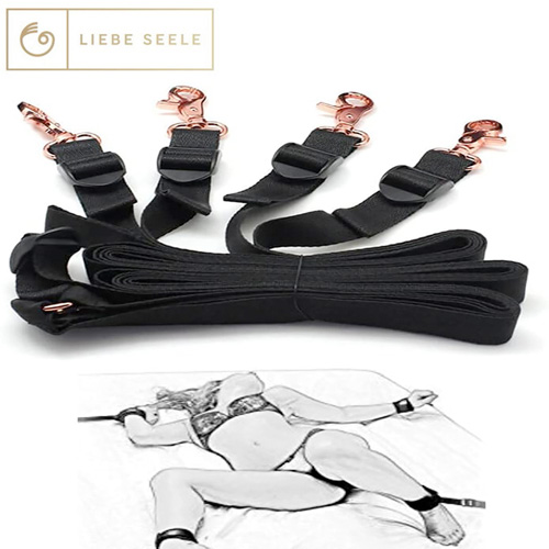 Liebe Seele リーベゼーレ ローズゴールド ベッドコウソクバンド ベッド拘束バンド画像4