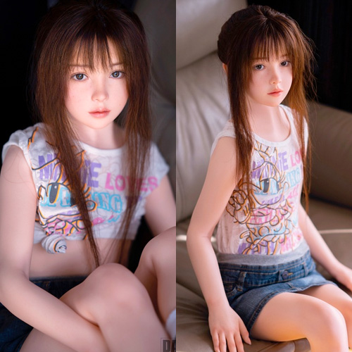 WAXDOLL ラブドール 142cm 貧乳 リアルメイク付き フルシリコン製画像5