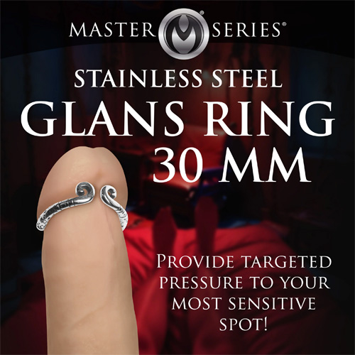 Kingpin Stainless Steel Glans Ring画像2