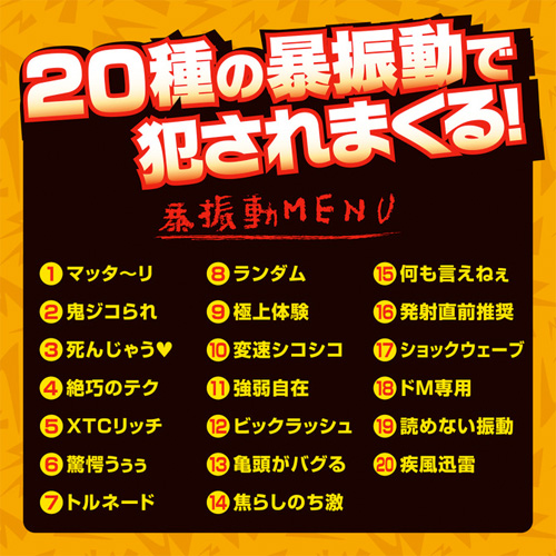 20パターン暴振動が尿●を突き抜けるＭ男向け亀●サック画像2