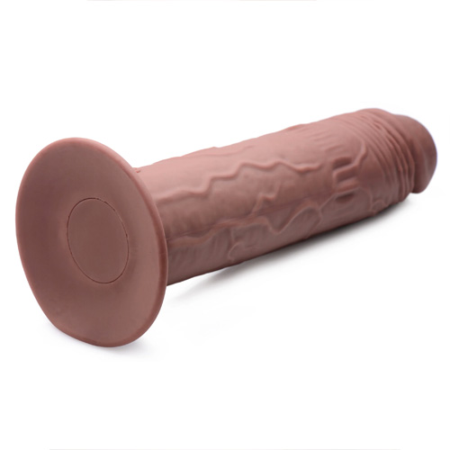 7X Remote Control Vibrating Thumping Dildo Dark画像5