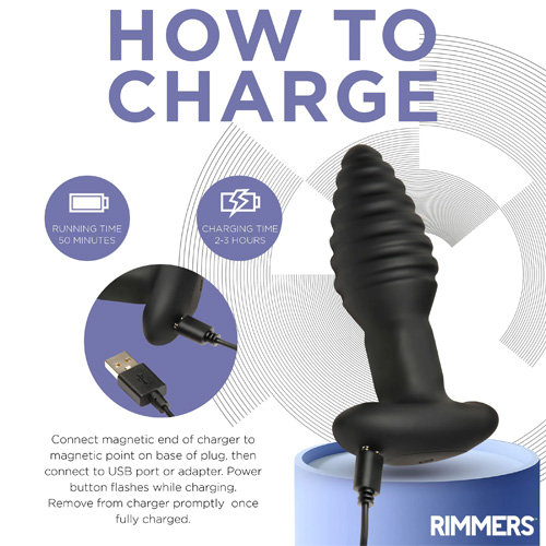 Model-E Vibrating Rimming Plug Remote Control画像5
