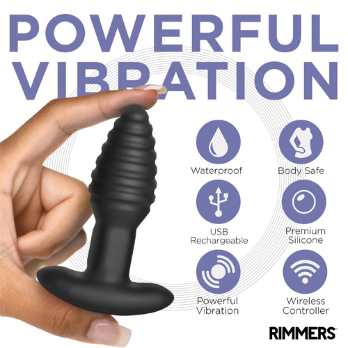 Model-E Vibrating Rimming Plug Remote Control画像4