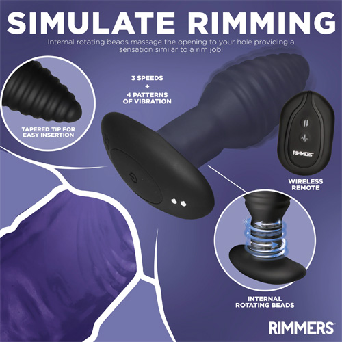 Model-E Vibrating Rimming Plug Remote Control画像3