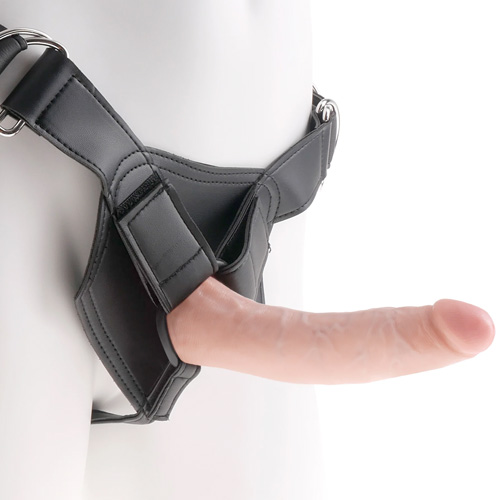 King Cock Strap on Harness with 7インチ Cock画像2