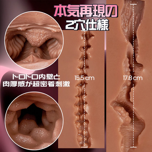 濃厚肉感プリケツ リアル感抜群 8600g 2穴仕様 据え置き大型オナホ画像3