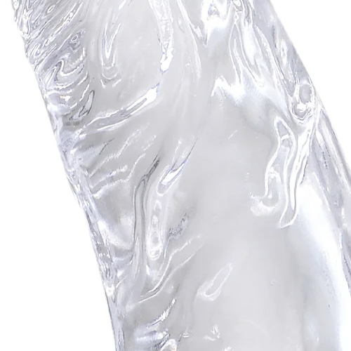 King Cock Clear strapon compatible Cock with Balls画像5