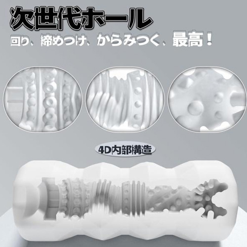 4ゾーン＋バキューム コンパクトオナホール画像2