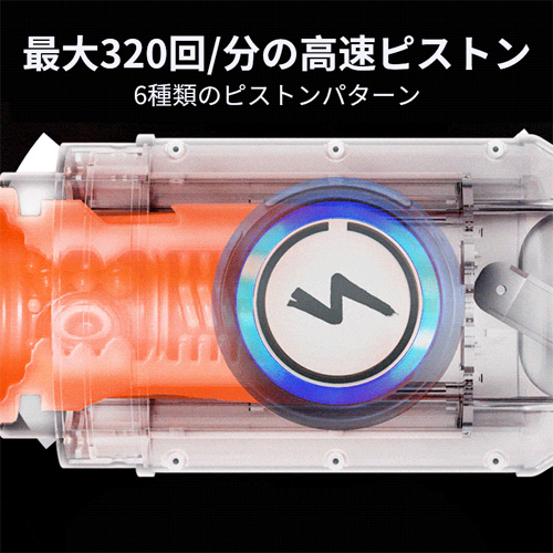 Leten ヒートピストンPro 超高速 赤外線42℃加温 電動オナホ画像2