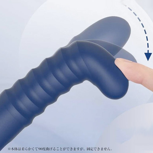柔らかシリコン製ピストンバイブ画像7