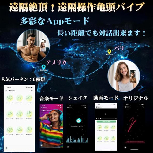 ダブルモーター 亀頭タマ2点刺激 コックリング締め画像5