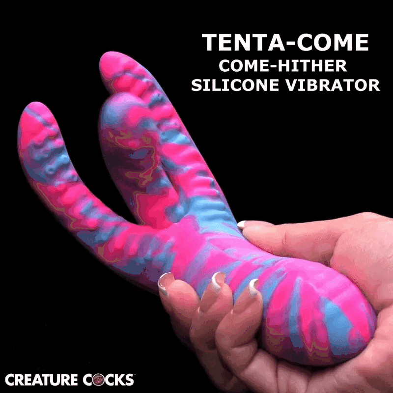 Tenta-Come Come-Hither Tentacle Silicone Vibrator テンタクルシリコンバイブ画像2