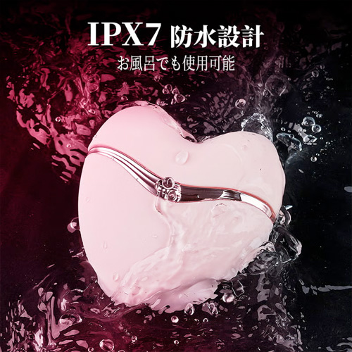 吸引とトントンバイブ 絶頂導く 初心者向け IPX7完全防水 吸引バイブ画像6