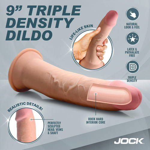 Hard-Core 24cm Triple Density Dildo画像2